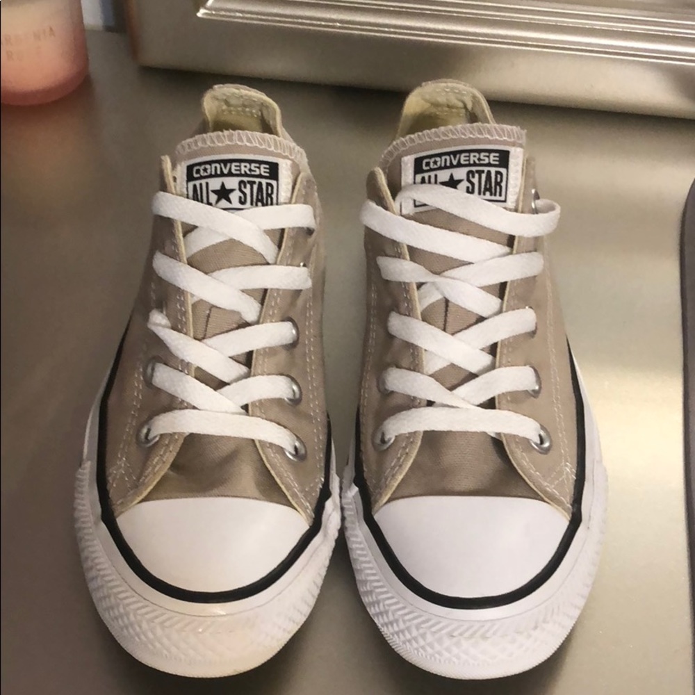 Tan Converse